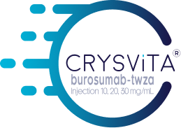 CRYSVITA® (burosumab-twza) logo