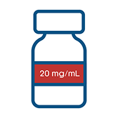 CRYSVITA® (burosumab-twza) injection 20 mg/mL vial